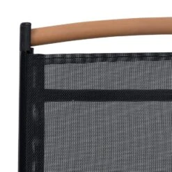 VidaXL - Tuinstoelen - Zwart - Aluminium En Textileen - 2 Stuks - Inklapbaar 16 VidaXL - Tuinstoelen - Zwart - Aluminium En Textileen - 2 Stuks - Inklapbaar -Beliani Winkel ca255cf8d677489eb62c2bbc203a2a0d