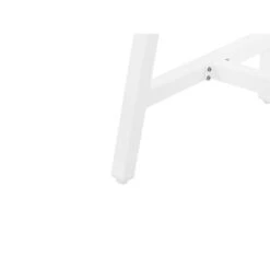 FRATTE - Tuintafel - Wit - Aluminium -Beliani Winkel cbdd440530e5489aaae806751195d2dc