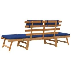 VidaXL - Tuinbank - Blauw - Acaciahout - 190 Cm - 2-in-1 - Met Kussen 18 VidaXL - Tuinbank - Blauw - Acaciahout - 190 Cm - 2-in-1 - Met Kussen -Beliani Winkel ccdeb62da3a4497da98cd89d0bd1b7cd