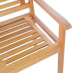 VidaXL Driezits Tuinbank 150 Cm Massief Eucalyptushout -Beliani Winkel d2fac72dd88a456682cffb00e4bb7dc3