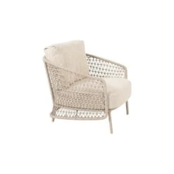 4 Seasons Puccini Loungestoel - Rope (1 Stuk) -Beliani Winkel d3b86fa6aaba45f384470f3c1dd01b37