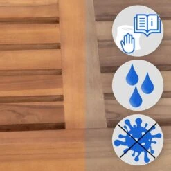 CLP Teakbank Halden 180 Cm 11 CLP Teakbank Halden 180 Cm -Beliani Winkel d584dee318c148beae3a37f68746e4b2