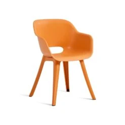 Keter Akola Tuinstoelen - 2 Stuks -56.5x55x80cm - Oranje -Beliani Winkel d6d4b535c38c4f448b04be15eb3f5e53