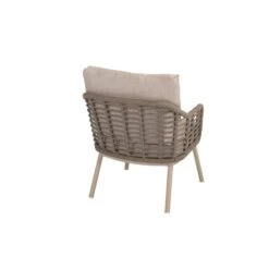 Taste By 4 Seasons Puglia Lage Tuinstoel - Latte -Beliani Winkel d8e289975098443b821020b8184325fb