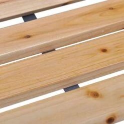 VidaXL Tuinbank 120 Cm Hout En Ijzer -Beliani Winkel dbe26e2131d040f5b033239c0ba3c6db