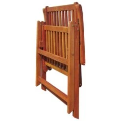 VidaXL - Inklapbaar Tuinstoelen - Bruin - Acaciahout - 6 Stuks - 57x69x111 Cm -Beliani Winkel dbf96da792574dde93ef662c3d6b0c84