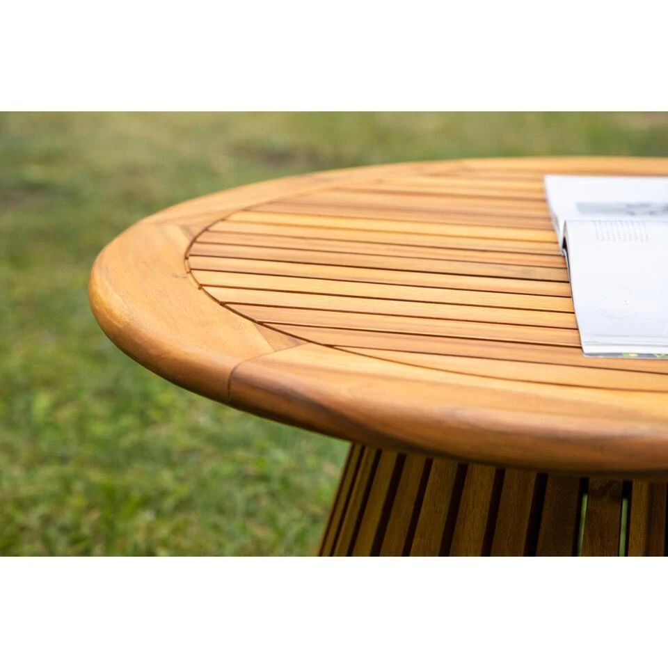 Svea - Catalina Ronde Loungetafel - ø70 Cm - Naturel 3 Svea - Catalina Ronde Loungetafel - ø70 Cm - Naturel - Afbeelding 3