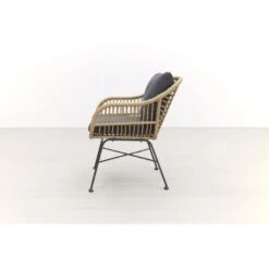 Set Van 4 - Garden Impressions Margriet Tuinstoel - Naturel -Beliani Winkel dd225de868774f73ac8a1b014b9a7053