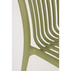 Housecraft Living Mante Tuinstoelen Kunststof Groen - Set Van 4 -Beliani Winkel de1d7016b2a64a2ca4b7f8515f4f2547