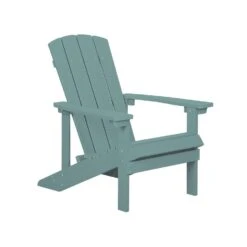 Beliani Tuinstoel ADIRONDACK - Blauw Kunsthout -Beliani Winkel de4dbffd0de241d28776d63bfb3a1220