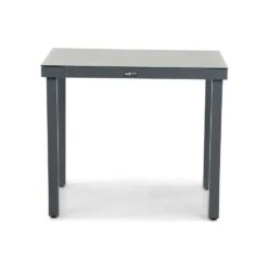 Dining Tuintafel Vierkant 90 X 90 Cm Aluminium/HPL Grijs Porto -Beliani Winkel dfacdda644fb4141847d64776c3af0ec