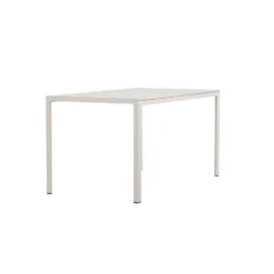 Svea - Farid Eettafel - 140 X 80 X 74 Cm - Beige -Beliani Winkel e08e556491f741278ec6d18406d92f0e