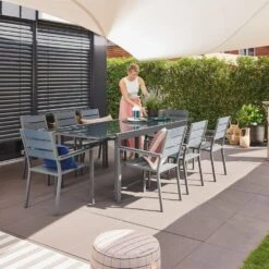 Merkloos HOME DELUXE SOL Tuintafel 11 Merkloos HOME DELUXE SOL Tuintafel -Beliani Winkel e13ca5ee5f194faa8d3614f2b964ced1