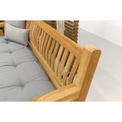 VDG Teakhouten Tuinbank Patrick XL - 200 Cm -Beliani Winkel e1910073154846aa807e1fc815180c1b