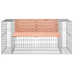 VidaXL - Tuintbank Schanskorfontwerp - Massief Douglashout - 143x71x65.5 Cm -Beliani Winkel e19429ba8e7c44fe918d490e713f7776