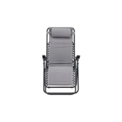 Svea - Noura Relaxstoel - Grijs -Beliani Winkel e1c1736a4ecf4c43ad22495f7deb756e