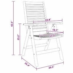 VidaXL - Tuin Zitplaatsen - Bruin - Massief Acaciahout - 52 X 64.5 X 108 Cm -Beliani Winkel e217d8f73f9743659e105ac089b1b7f3