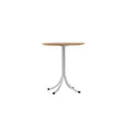 Fjôrd Bistrotafel Naturel Teakhout - 65x65x75cm - Holmsund -Beliani Winkel e23e09f587044b43984953d875d48784