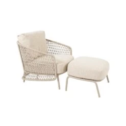 4 Seasons Puccini Loungestoel - Rope (1 Stuk) -Beliani Winkel e269db1f5f9a4da6aab0bfff0b76a79e