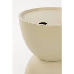 Housecraft Mara Tuin Bijzettafel Beige -Beliani Winkel e307490178824e398496ac93c9424f4e