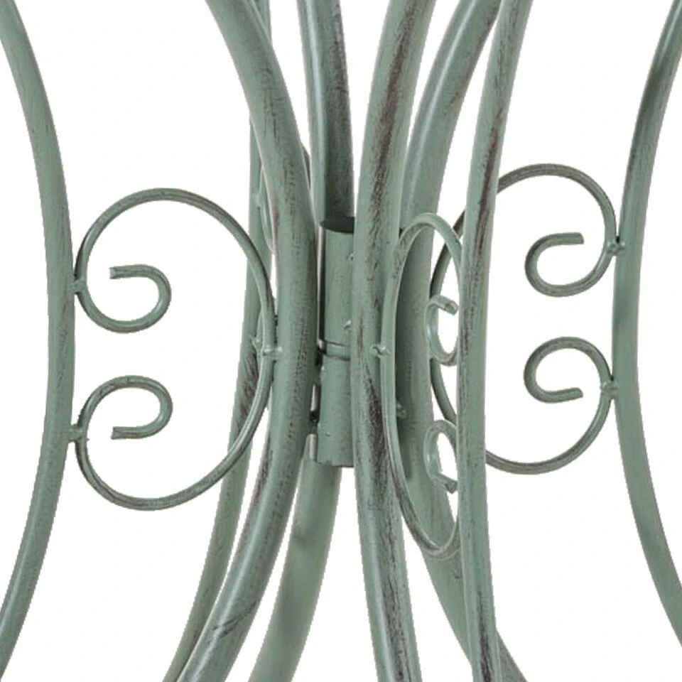 CLP Bijzettafel Tuin Hari Metaal - Antiek/groen 6 CLP Bijzettafel Tuin Hari Metaal - Antiek/groen - Afbeelding 6