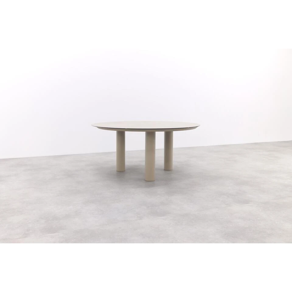 Taste Donato Ronde Dining Tuintafel Ø160 Cm. - Latte 2 Taste Donato Ronde Dining Tuintafel Ø160 Cm. - Latte - Afbeelding 2