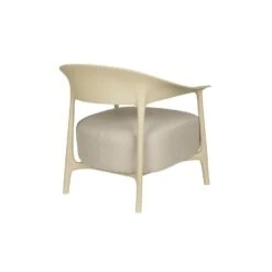 Housecraft Vita Lounge Stoel/ Tuinstoel Beige -Beliani Winkel e64cb770847e4dc6a85b259fa00e8867