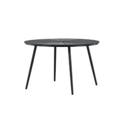 Svea - Esra Ronde Eettafel - Ø120 Cm - Zwart -Beliani Winkel e65a292b144e4369a9d216a317a72b84