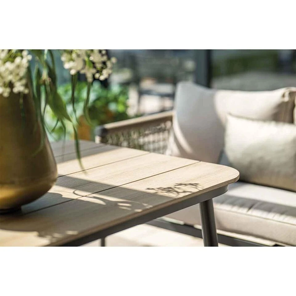 Lounge-diningtafel Voor Bologna/Diamo/Teramon - 160x90 Cm - Zwart 10 Lounge-diningtafel Voor Bologna/Diamo/Teramon - 160x90 Cm - Zwart - Afbeelding 10