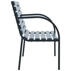 VidaXL Tuinbank 120 Cm Hout Grijs 6 VidaXL Tuinbank 120 Cm Hout Grijs -Beliani Winkel e885276225784c25a7a77638e47223d4