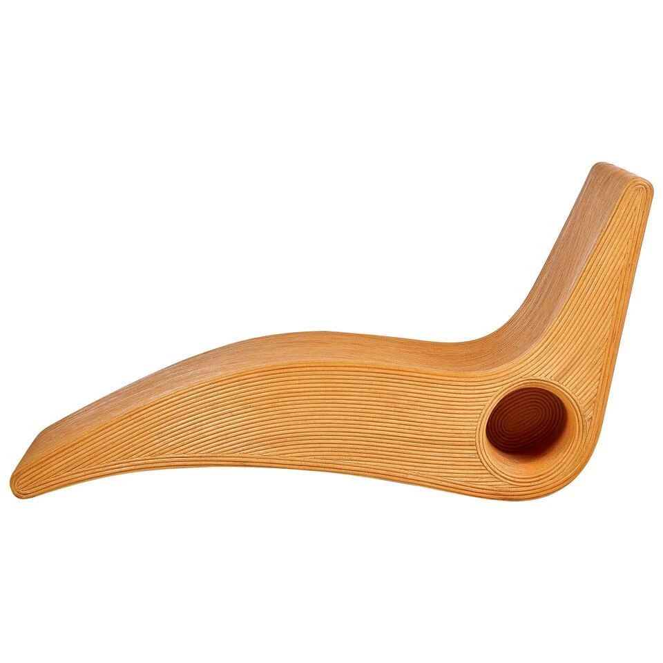 AIROLE - Ligstoel - Lichthout - Rotan 4 AIROLE - Ligstoel - Lichthout - Rotan - Afbeelding 4