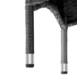 Tectake 2 Wicker Tuinstoelen Met 4 Kussenhoezen , Grijs/lichtgrijs -Beliani Winkel e99dc41e70f24872b7a31740700ed309