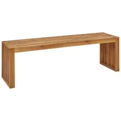 SULZANO - Tuinbank Set Van 2 - Lichthout - Acaciahout -Beliani Winkel e9e94322ef11481e8c0b7a2a12e13429