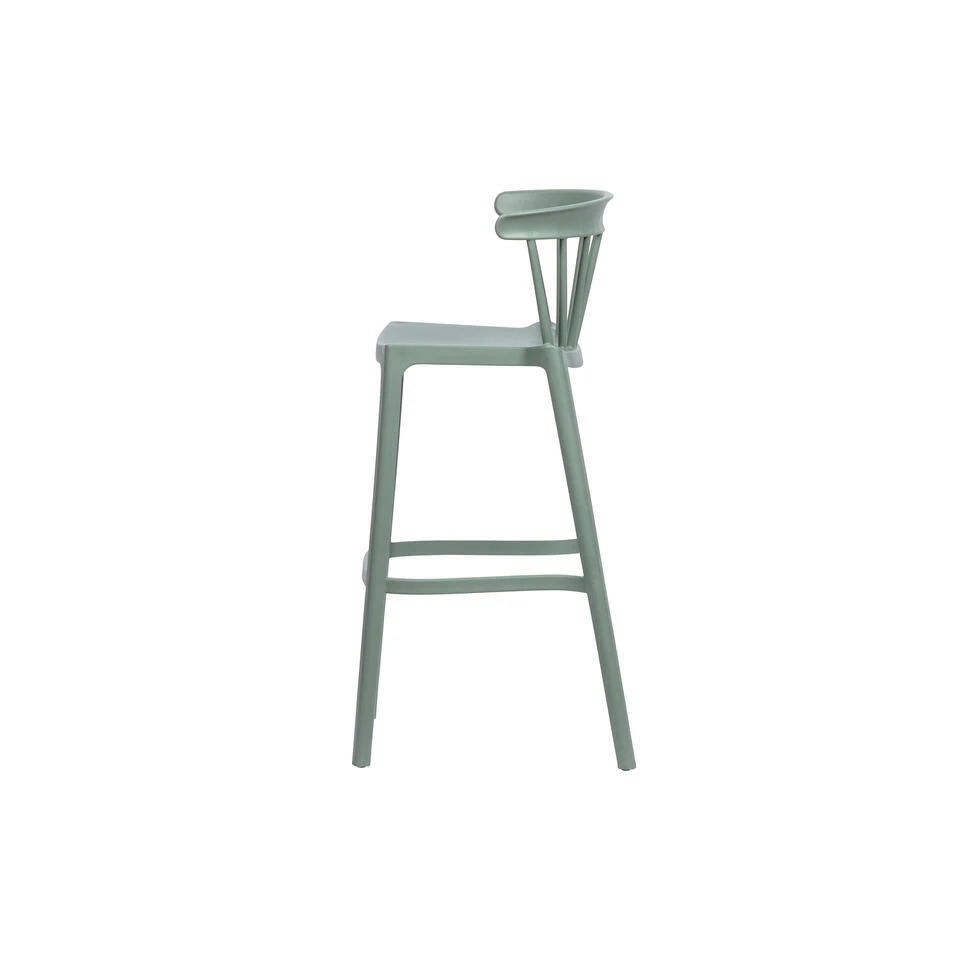 WOOOD Bliss Barstoelen Buiten - Kunststof - Groen - Set Van 2 9 WOOOD Bliss Barstoelen Buiten - Kunststof - Groen - Set Van 2 - Afbeelding 9