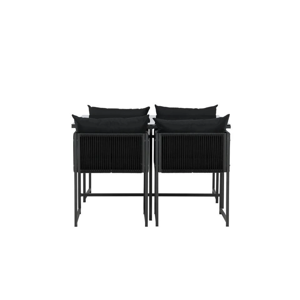 Svea - Isabella Eettafelset - Zwart 4 Svea - Isabella Eettafelset - Zwart - Afbeelding 4