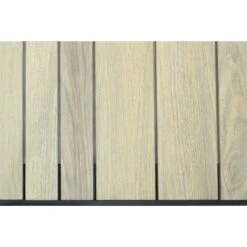 VDG Nola Tuintafel 90x90 Cm. - Antraciet/Houtlook -Beliani Winkel eb333cf0f51c4950b34167b67988f2ec