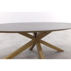 Scotland Tafel - 230x115 Cm - Light Teaklook - Centostone Napoli Sand 25 Scotland Tafel - 230x115 Cm - Light Teaklook - Centostone Napoli Sand -Beliani Winkel eb70574521424c0b8a656fb3c4c3f7ea
