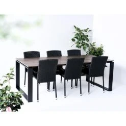 Lisomme Joris Tuintafel Bruin - 210 X 100 Cm 10 Lisomme Joris Tuintafel Bruin - 210 X 100 Cm -Beliani Winkel ecc901f6a33c44708d64ee03cc6d3306