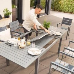 Merkloos HOME DELUXE CASA Tuintafel -Beliani Winkel eef2619a030d45868edc6203ddfd953a 1