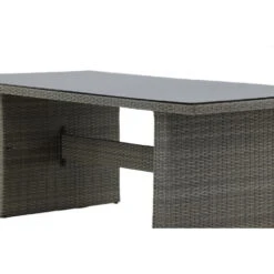 Fjôrd Tuintafel Grijs Wicker/Glas - 200x100x74cm - Padova 14 Fjôrd Tuintafel Grijs Wicker/Glas - 200x100x74cm - Padova -Beliani Winkel ef5a1cad8b844600b887dd419104ed74