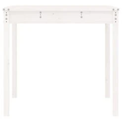 VidaXL - Tuintafel - Wit - Grenenhout - 121 X 82.5 X 76 Cm -Beliani Winkel f06aede5c05d4b09928a09ee49c387fe