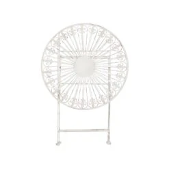 Beliani Inklapbare Tafel SCAFA - Wit Ijzer 7 Beliani Inklapbare Tafel SCAFA - Wit Ijzer -Beliani Winkel f2f9513c2a124f77981e18536d08c951