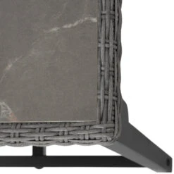 Tectake Wicker Bartafel Kutina Met 4 Stoelen Latina, Grijs -Beliani Winkel f556d4341bb643c4831031c5ab5e67a9