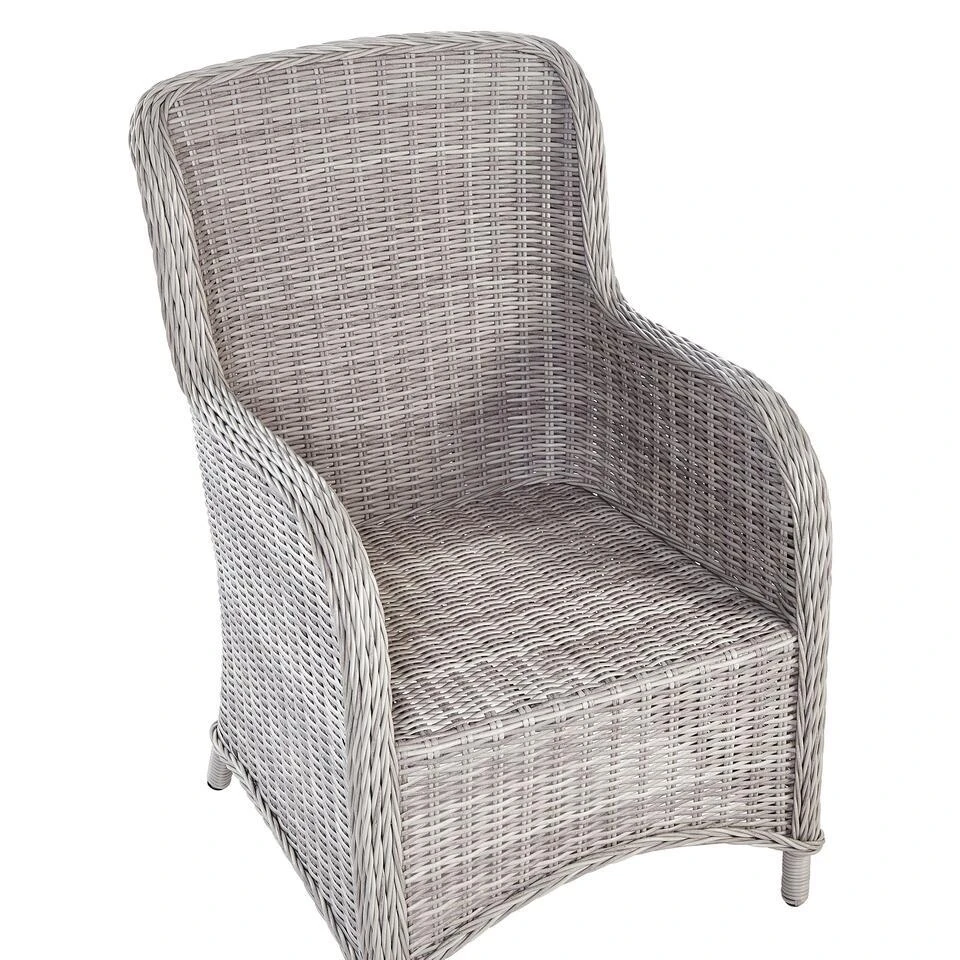 CASCAIS - Tuinstoel Set Van 2 - Beige - PE Rotan 8 CASCAIS - Tuinstoel Set Van 2 - Beige - PE Rotan - Afbeelding 8