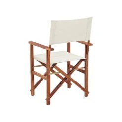 CINE - Tuinstoel Set Van 2 - Wit - Polyester -Beliani Winkel f8306a42039b4e27b90503b78d7169a5