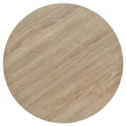 VidaXL - Eetkamertafel - Beige - MDF - Ø 60 X 75 Cm -Beliani Winkel f86aec253ebd4b139d1bca8e43e1f978
