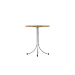 Fjôrd Bistrotafel Naturel Teakhout - 65x65x75cm - Holmsund -Beliani Winkel f9cb2872d3994840b1cdb342cf846e83