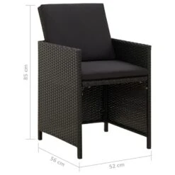 VidaXL - Buitenstoel - Zwart - Poly Rattan - 4 Stuks 15 VidaXL - Buitenstoel - Zwart - Poly Rattan - 4 Stuks -Beliani Winkel f9f3ab1c90854f4fa883a3810ab9aecb