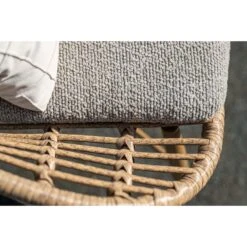 Castello Lounge Fauteuil - Light Teak Look - Natural Rotan-merino Sand 27 Castello Lounge Fauteuil - Light Teak Look - Natural Rotan-merino Sand -Beliani Winkel fa4af4a981d04392b4974238027dd822