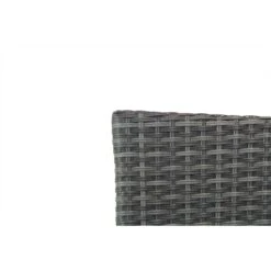 Tuinstoel Wicker Grijs-antraciet Domani Furniture Albergo -Beliani Winkel fec432d3a2814d97a7cb6ea562398903